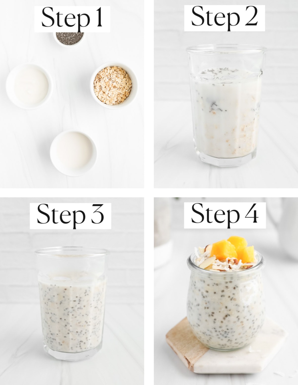 Breakfast In a Bottle on X: Oats soaked overnight a.k.a ONO Jars. Premium  quality Rolled Oats and Chia Seeds soaked overnight in fresh coconut milk.  ONO Jars will be the best Go